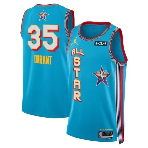 Original Maravilloso Comodo Kevin Durant Jordan Brand Unisex 2025 NBA All Star Game Swingman Player Jersey Light Blue