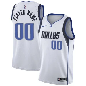 Original Sofisticado Dallas Mavericks Nike 2020/21 Swingman Custom Jersey Association Edition White