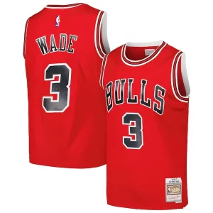 Perfecto Dwyane Wade Chicago Bulls 2016/17 Hardwood Classics Swingman Jersey Red