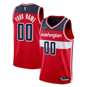 Perfecto Fantástico Washington Wizards Nike 2021/22 Diamond Swingman Custom Jersey Icon Edition Red