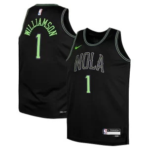 Perfecto Increíble Zion Williamson New Orleans Pelicans Nike Youth Swingman Replica Jersey City Edition Black