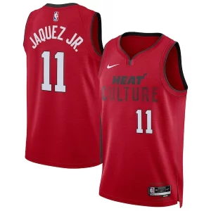 Perfecto Jaime Jaquez Jr. Miami Heat Nike Unisex 2024/25 Swingman Player Jersey City Edition Red