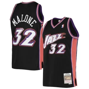 Perfecto Karl Malone Utah Jazz 2001/02 Hardwood Classics Swingman Jersey Black