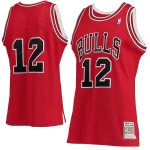 Perfecto Michael Jordan Chicago Bulls 1989/90 Hardwood Classics Authentic Jersey Red