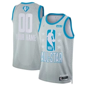 Perfecto Nike 2022 NBA All Star Game Swingman Custom Jersey Gray