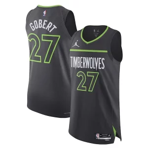 Perfecto Robusto Sofisticado Rudy Gobert Minnesota Timberwolves Jordan Brand Authentic Player Jersey Statement Edition Anthracite