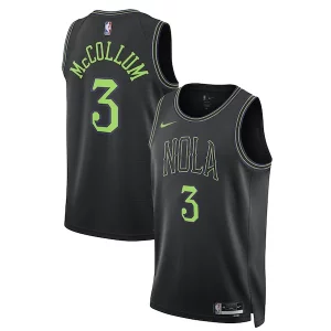 Práctico Elegante CJ McCollum New Orleans Pelicans Nike Unisex 2023/24 Swingman Jersey Black City Edition