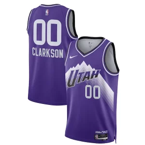 Práctico Fácil de llevar Jordan Clarkson Utah Jazz Nike Unisex 2023/24 Swingman Jersey Purple City Edition