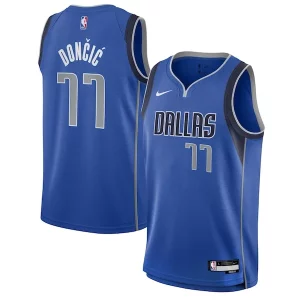 Resistente Atractivo Fácil de llevar Luka Dončić Dallas Mavericks Nike Youth Swingman Jersey Icon Edition Blue