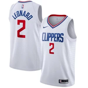 Resistente Clásico Kawhi Leonard LA Clippers Nike 2019/2020 Swingman Jersey Association Edition White