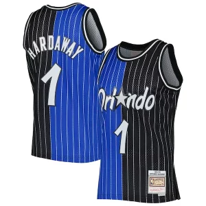Resistente Encantador Penny Hardaway Orlando Magic Hardwood Classics 1994/95 Split Swingman Jersey Blue/Black