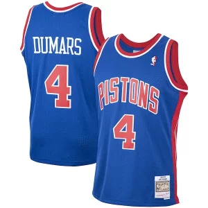 Resistente Estupendo Cool Joe Dumars Detroit Pistons 1988/89 Hardwood Classics Swingman Jersey Blue