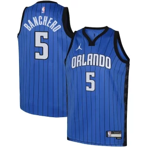 Resistente Maravilloso Paolo Banchero Orlando Magic Jordan Brand Youth Swingman Jersey Statement Royal