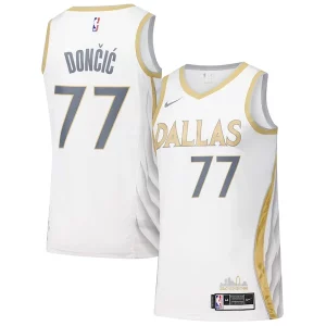 Resistente Perfecto Dallas Mavericks Nike Swingman Player Jersey City Edition White