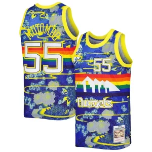 Resistente Perfecto Dikembe Mutombo Denver Nuggets Hardwood Classics Lunar New Year Swingman Jersey Blue