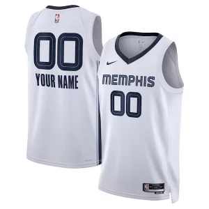 Resistente Práctico Memphis Grizzlies Nike Unisex Swingman Custom Jersey White Association Edition
