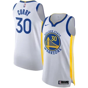 Resistente Versátil Stephen Curry Golden State Warriors Nike Authentic Jersey Association Edition White