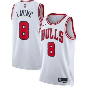 Resistente Zach LaVine Chicago Bulls Nike Unisex Swingman Jersey Association Edition White/Red