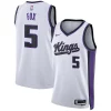 Robusto Atractivo Ideal De'Aaron Fox Sacramento Kings Nike Unisex Swingman Jersey Association Edition White