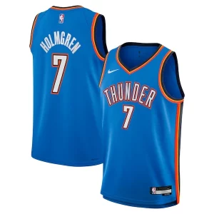 Robusto Chet Holmgren Oklahoma City Thunder Nike Youth Swingman Jersey Icon Edition Blue