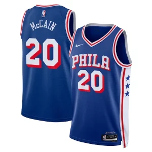 Robusto Chulo Sofisticado Jared McCain Philadelphia 76ers Nike Swingman Jersey Icon Edition Royal