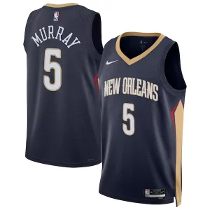 Robusto Clásico Maravilloso Dejounte Murray New Orleans Pelicans Nike Unisex 2024 Offseason Addition Nike Swingman Jersey Navy