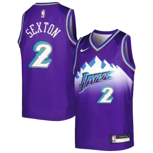 Robusto Collin Sexton Utah Jazz Nike Youth 2022/23 Swingman Jersey City Edition Purple