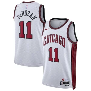 Robusto DeMar DeRozan Chicago Bulls Nike Unisex 2022/23 Swingman Jersey City Edition White