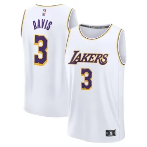 Robusto Delicioso Hermoso Anthony Davis Los Angeles Lakers Youth Fast Break Replica Player Jersey Association Edition White