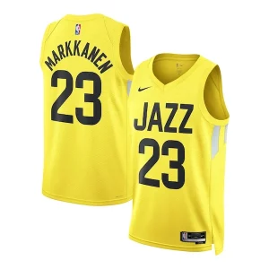Robusto Duradero Lauri Markkanen Utah Jazz Nike Unisex Swingman Jersey Icon Edition Gold