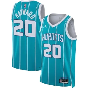 Robusto Exquisito Gordon Hayward Charlotte Hornets Jordan Brand Unisex Swingman Jersey Icon Edition Teal
