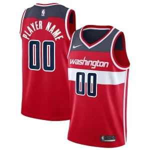 Robusto Fácil de llevar Washington Wizards Nike 2020/21 Swingman Custom Jersey Icon Edition Red
