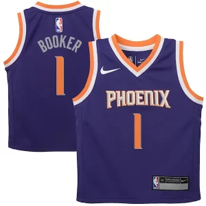 Genial Maravilloso Devin Booker Phoenix Suns Nike Preschool Replica Jersey Purple Icon Edition