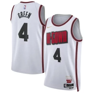 Robusto Jalen Green Houston Rockets Nike Unisex 2024/25 Swingman Player Jersey City Edition White