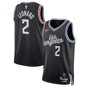 Robusto Kawhi Leonard LA Clippers Nike Unisex 2022/23 Swingman Jersey City Edition Black