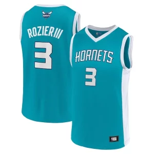 Robusto Lujoso Único Men's Terry Rozier Teal Charlotte Hornets Player Jersey