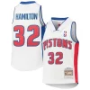 Robusto Richard Hamilton Detroit Pistons Youth 2003/04 Hardwood Classics Swingman Jersey White