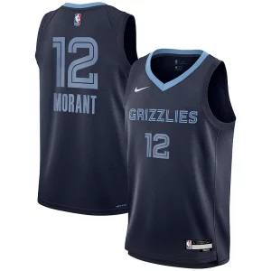Robusto Único Chulo Ja Morant Memphis Grizzlies Nike Youth Swingman Jersey Icon Edition Navy