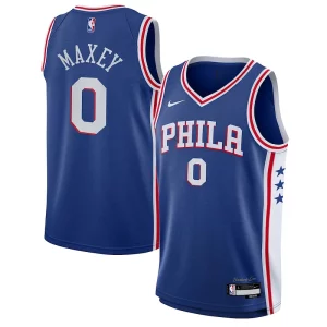 Sofisticado Bonito Tyrese Maxey Philadelphia 76ers Nike Youth Swingman Jersey Icon Edition Royal