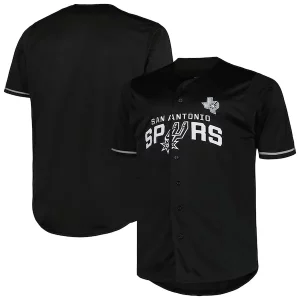 Sofisticado Comodo San Antonio Spurs Profile Big & Tall Pop Jersey Black