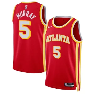 Sofisticado Dejounte Murray Atlanta Hawks Nike Unisex Swingman Jersey Icon Edition Red