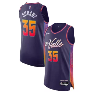 Sofisticado Delicioso Nike Kevin Durant Phoenix Suns Authentic Jersey City Edition Purple