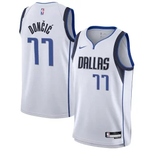 Sofisticado Fantástico Cool Luka Dončić Dallas Mavericks Nike Youth Swingman Jersey Association Edition White