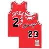 Sofisticado Lujoso Michael Jordan Chicago Bulls Toddler Hardwood Classics 1984/85 Authentic Swingman Jersey Red