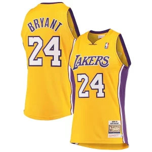 Sofisticado Men's Los Angeles Lakers Kobe Bryant Gold Hardwood Classics 2008 09 Authentic Jersey
