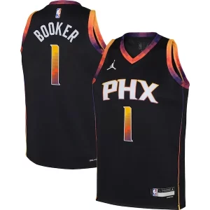 Sofisticado Único Original Devin Booker Phoenix Suns Jordan Brand Youth Swingman Jersey Statement Edition Black