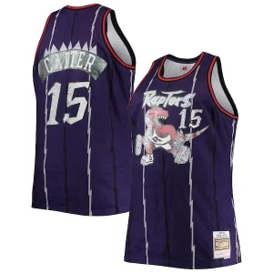 Sofisticado Vince Carter Toronto Raptors Big & Tall 1998/99 NBA 75th Anniversary Diamond Swingman Jersey Purple