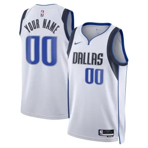 Único Dallas Mavericks Nike Unisex Swingman Custom Jersey White Association Edition