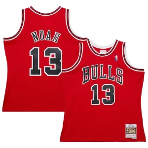 Único Estupendo Joakim Noah Chicago Bulls 2013/14 Hardwood Classics Swingman Jersey Red