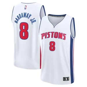 Único Exquisito Tim Hardaway Jr. Detroit Pistons Youth Fast Break Replica Player Jersey Association White Edition